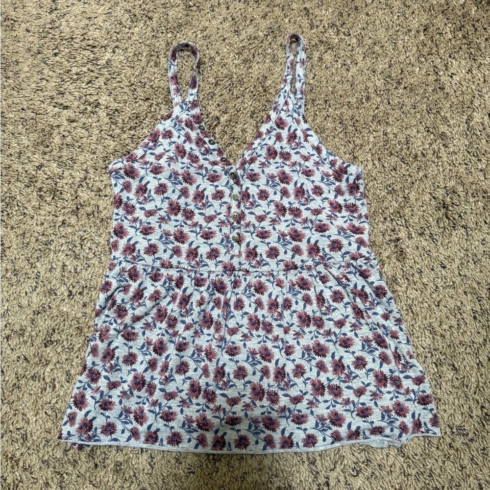 American Eagle Floral Tank Top